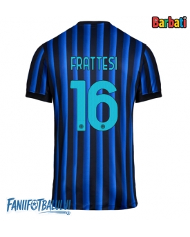 Inter Milan Davide Frattesi #16 Tricou Fotbal Replică 2025-26 Barbati Acasa